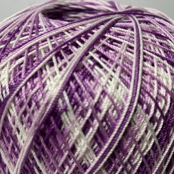 4 Aunt Lydia's Crochet Thread Shades of Purple - Picture 3 of 7